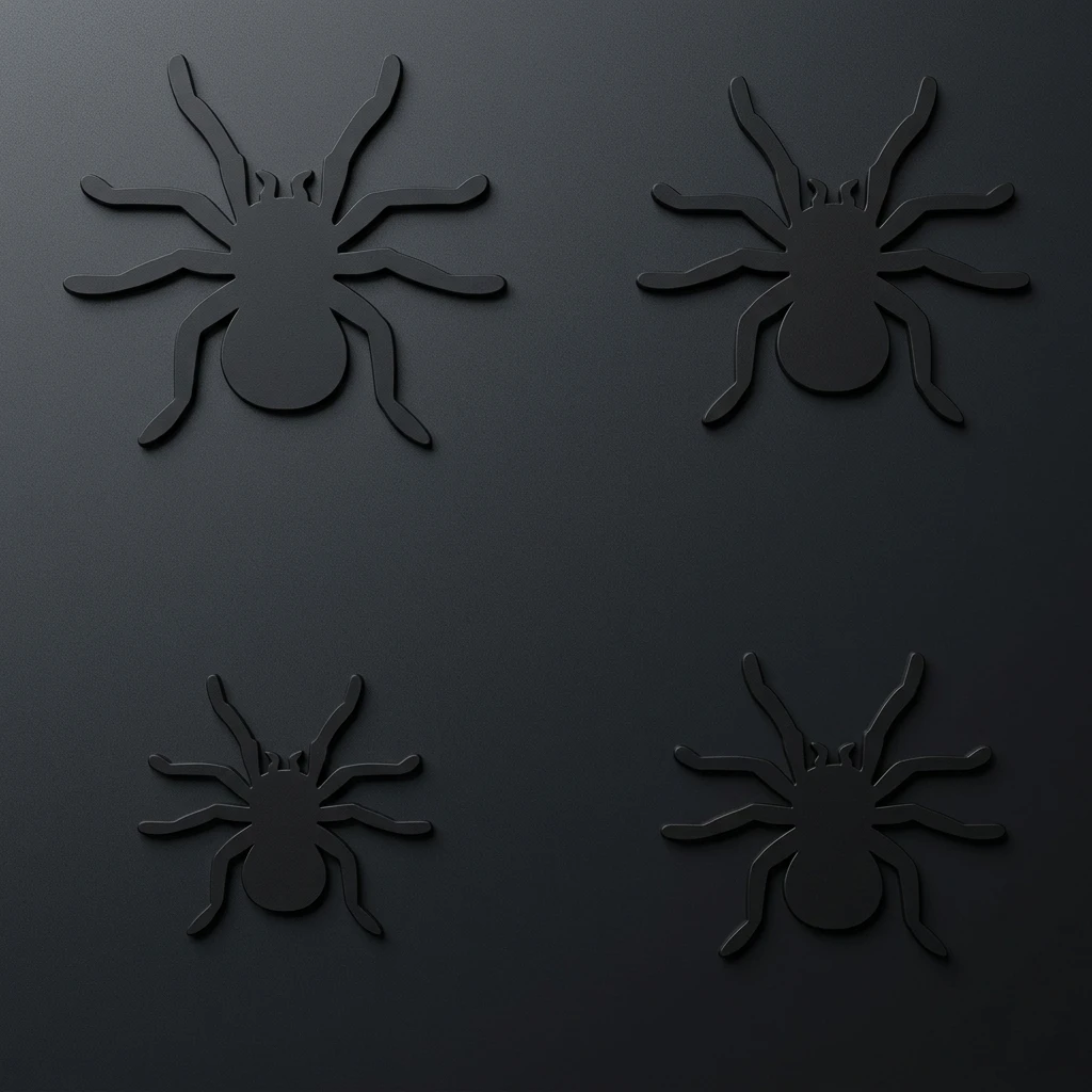 Resin Spider Magnets for Halloween Party Adults Kids Realistic Fake Insect Fridge Decals Strong Magnetic Car Decor Props