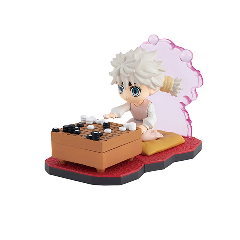 Original Desktop HUNTER×HUNTER Animation Comics Peripheral Toys Gon Killua Boxed Gacha Anime Action Model Figures Collection