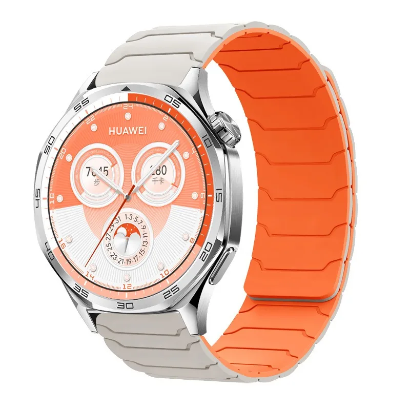 22 مللي متر 20 مللي متر المغناطيسي سيليكون الفرقة لساعة سامسونج جالاكسي 7 FE 6 الكلاسيكية 5pro 4 سوار لهواوي ساعة GT5/4/5 برو 46 مللي متر حزام #6