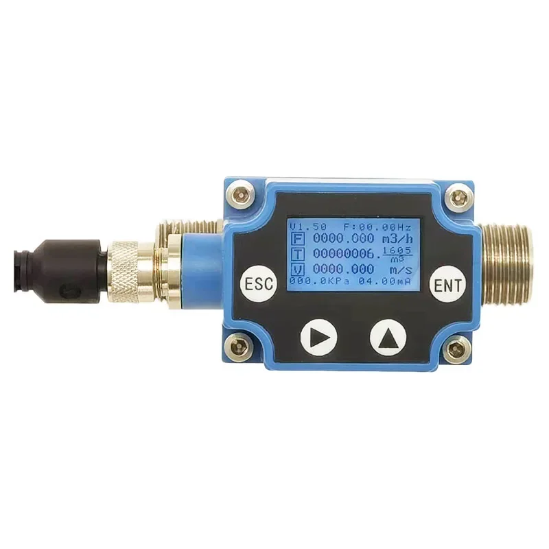 Débitmètre Vortex DN8 ~ DN15MM, vente directe d'usine, débitmètre de précession de gaz de meilleure qualité, filetage mâle 1/2 "NPT