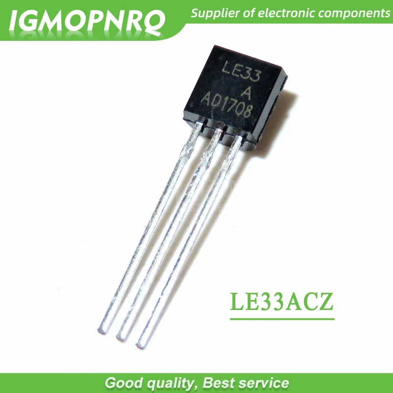 LE33ACZ TO-92 LE33 LE33AC LE33A LE33 Low Dropout Regulator – חוות דעת מפורטת, שימוש אמיתי וניתוח טכני
