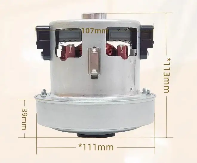 220V 1200W/1400W AC Vacuum Cleaner Motor Single-phase Motor Fan Accessories Suitable For Midea Vacuum Cleaner