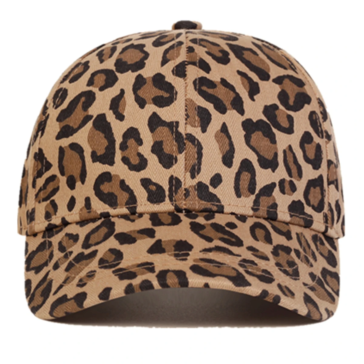 Children Leopard Print Baseball Caps Spring Autumn Outdoor Adjustable Casual Hats Boy Girl Travel Sunscreen Hat