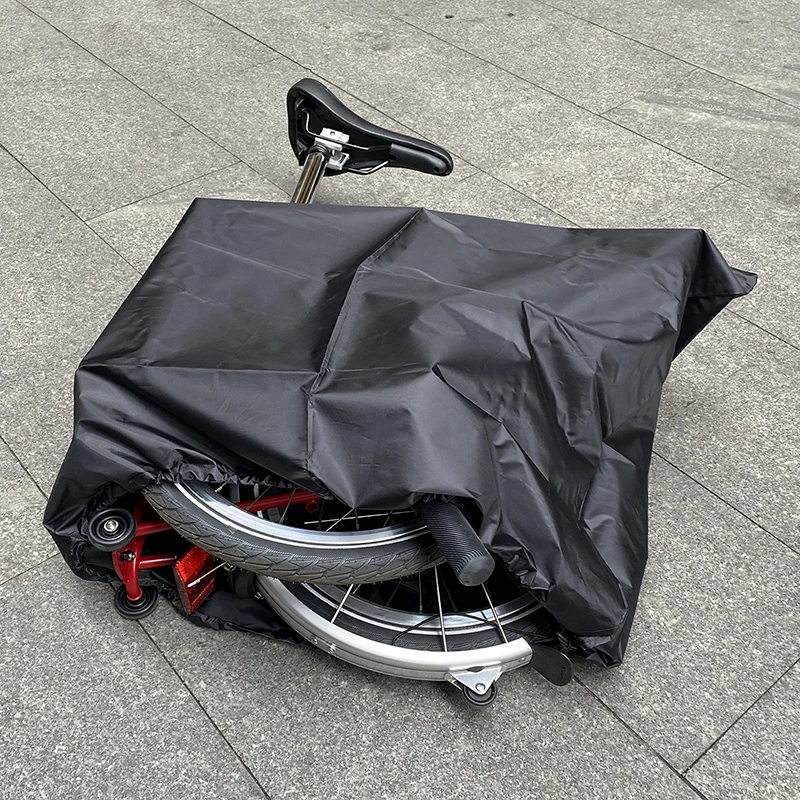 Loading Bag for Brompton Bike Dust Cover Storage Bag Hidden Into Frame Accessories