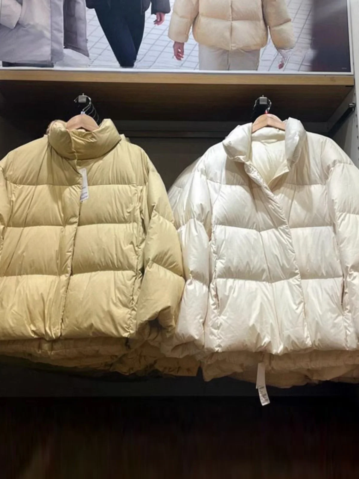 

Сверхлегкий женский пуховый джет Cloud Sensation для примерочной, прижимной, Sweet Sle Thiened, белый ду-стойка с воротником-стойкой