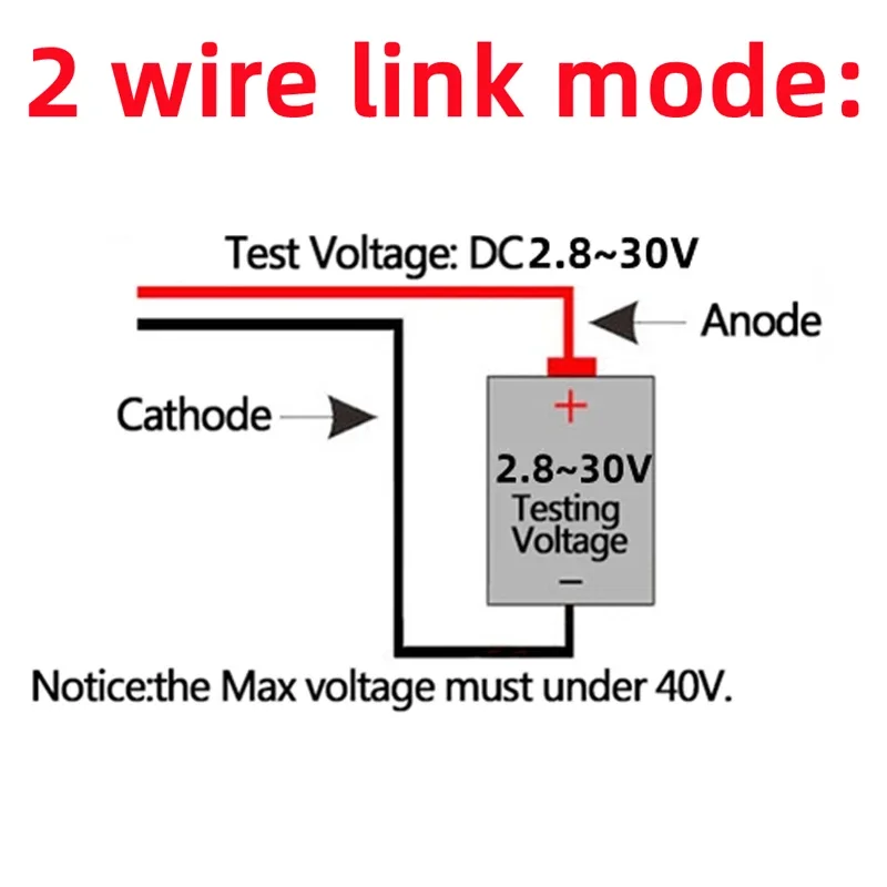 0,28-calowy woltomierz cyfrowy LED DC 0-100V Miernik napięcia Auto Car Mobilny tester napięcia zasilania Detektor 12V Czerwony Zielony Niebieski