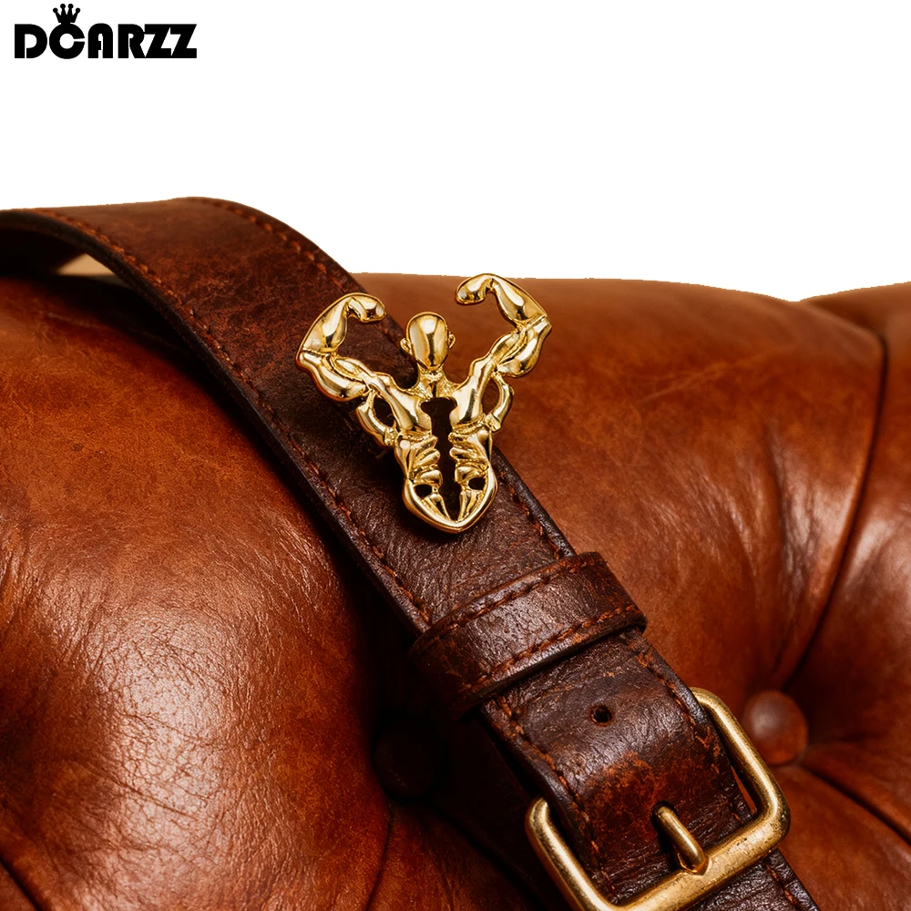 DCARZZ Bodybuilding Fitness Brooch Funny Muscle Man Pin Backpack Lapel Suit Badges for Men