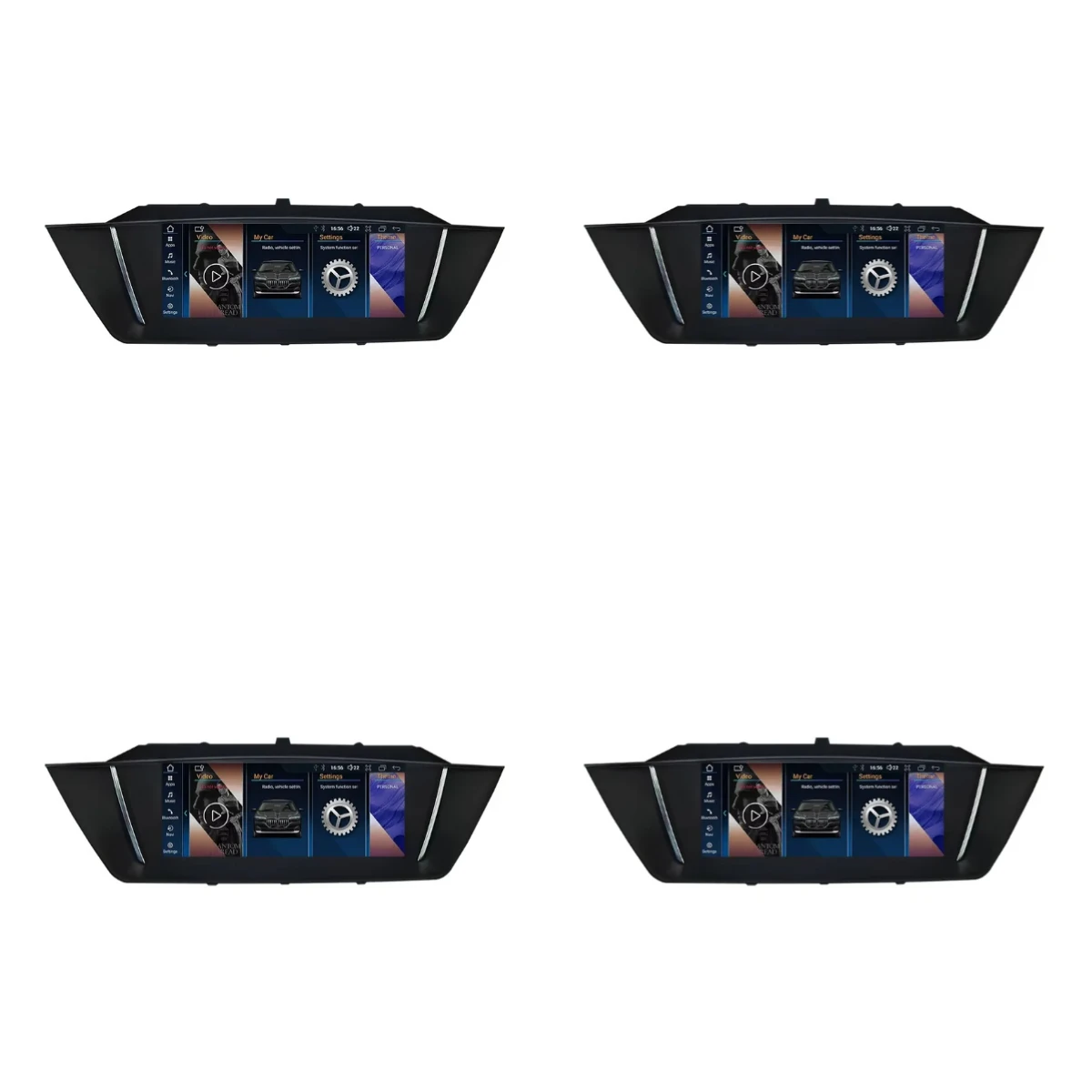 8.8-inch for E84 X1 Smart Central Control Large Screen Car Navigation All-in-One Machine with Rearview Player