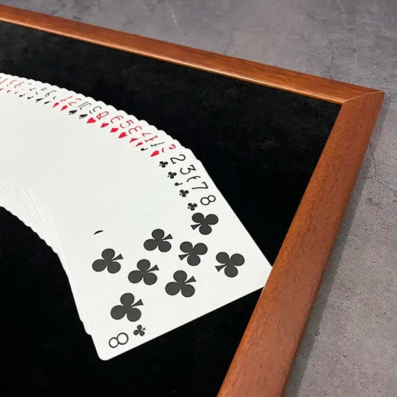 Mat with Frame (45cm X 33cm) Magic Tricks Magic Accessories For Magician Card Coin Magia Props Stage Illusions Gimmicks