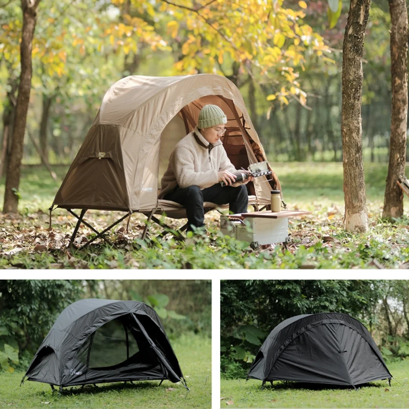 Imagem -05 - Anti-mosquito Outdoor Camping Bed Tent Única Pessoa Leve Caminhadas Portáteis Pérgola Praia Tarp Toldo Ciclismo