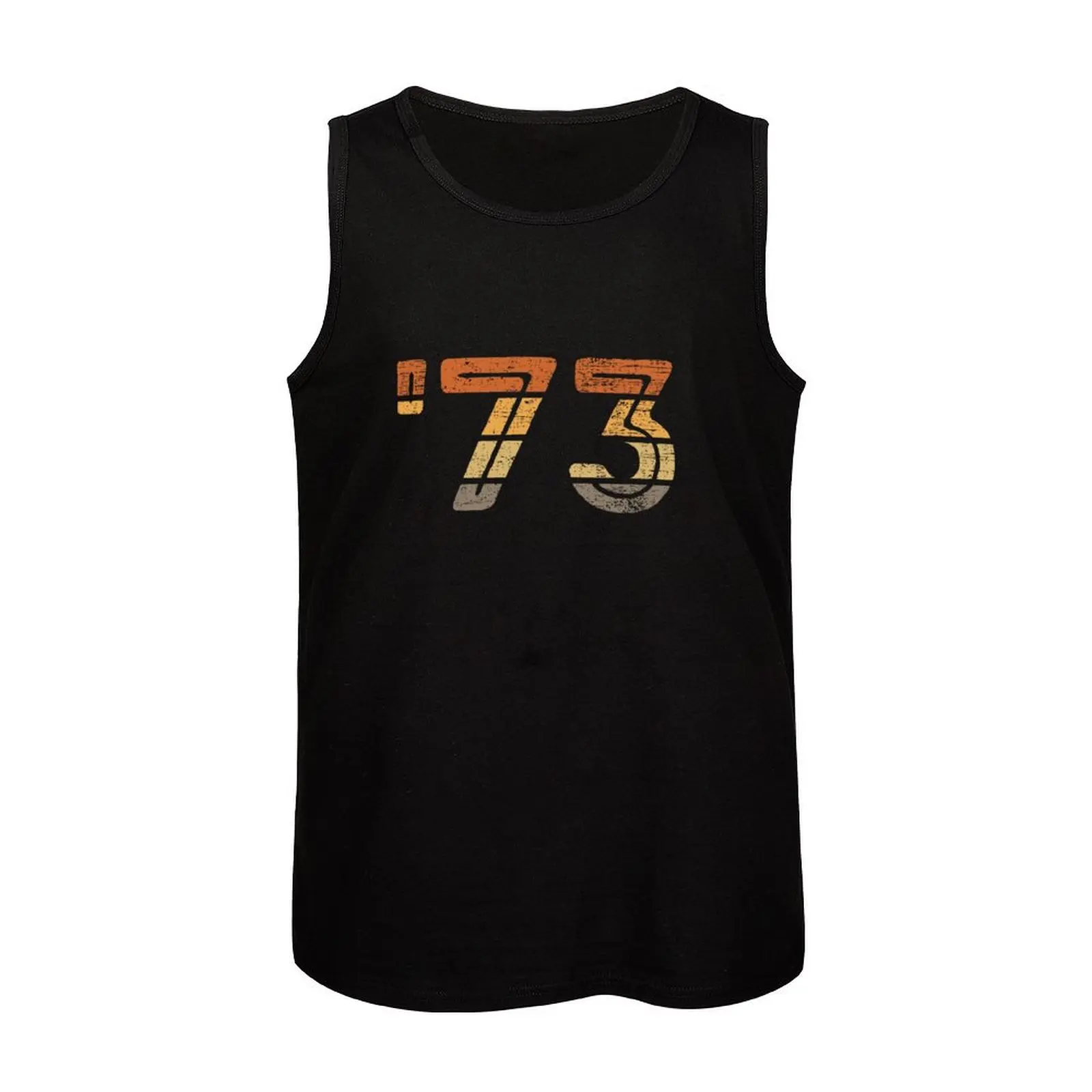 Urodziny 1973 - '73 Tank Top odzież na siłownię t-shirt dla mężczyzny odzież koszulki na siłownię