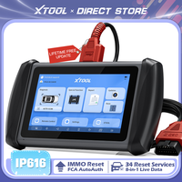XTOOL InPlus IP616 Automotive Scanner All System Diagnostic Tools with FCA AutoAuth 34 Reset Lifetime Free Update OBD2 Scanner