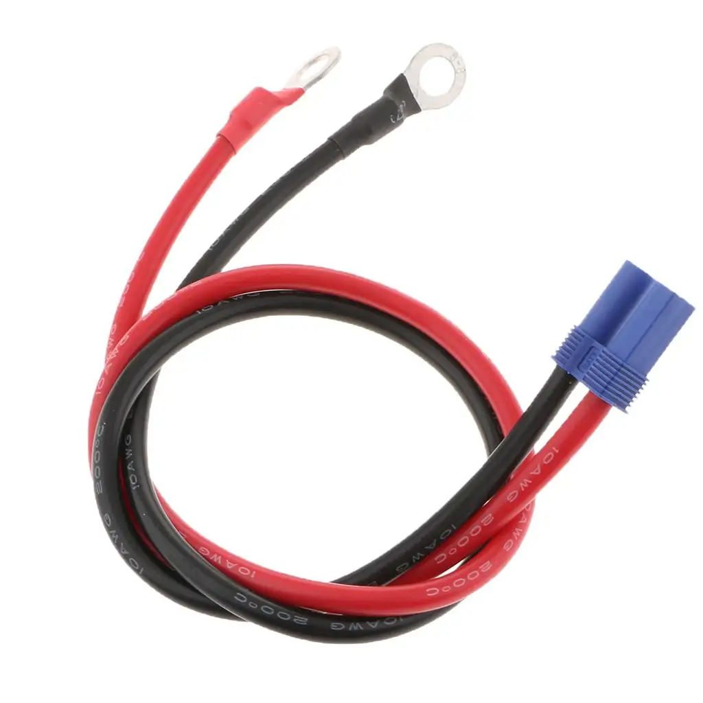 12-24V EC5 To Terminal Harness Adapter Cable for Car Jump Starter 50cm