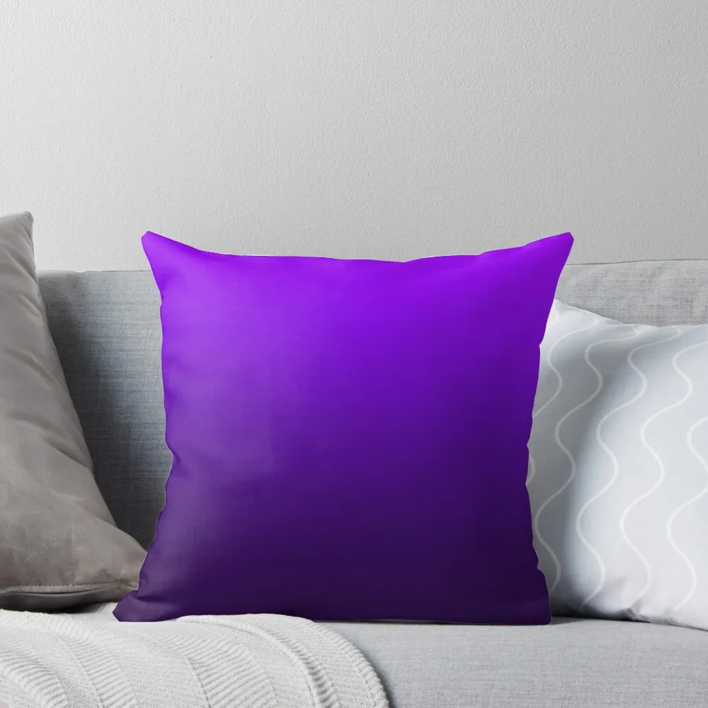 Deep Purple Fade Throw Pillow Cushions Decorative Cushions For Living Room ornamental pillows Luxury Pillow Cover pillow