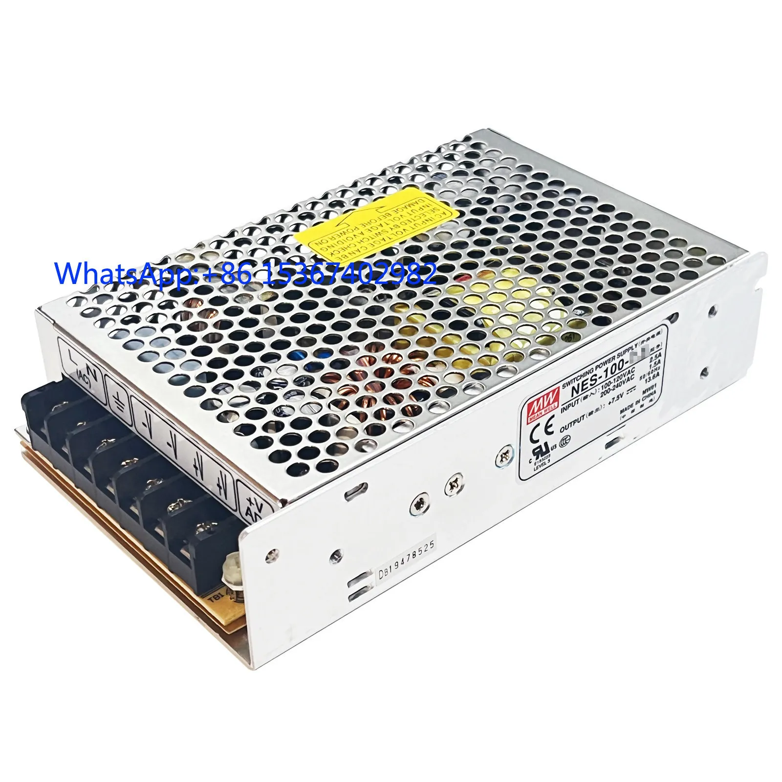 Switching Power Supply NES-100-24 7.5V9V12V15V24V48V36V Industrial 100W Classic Mingwei