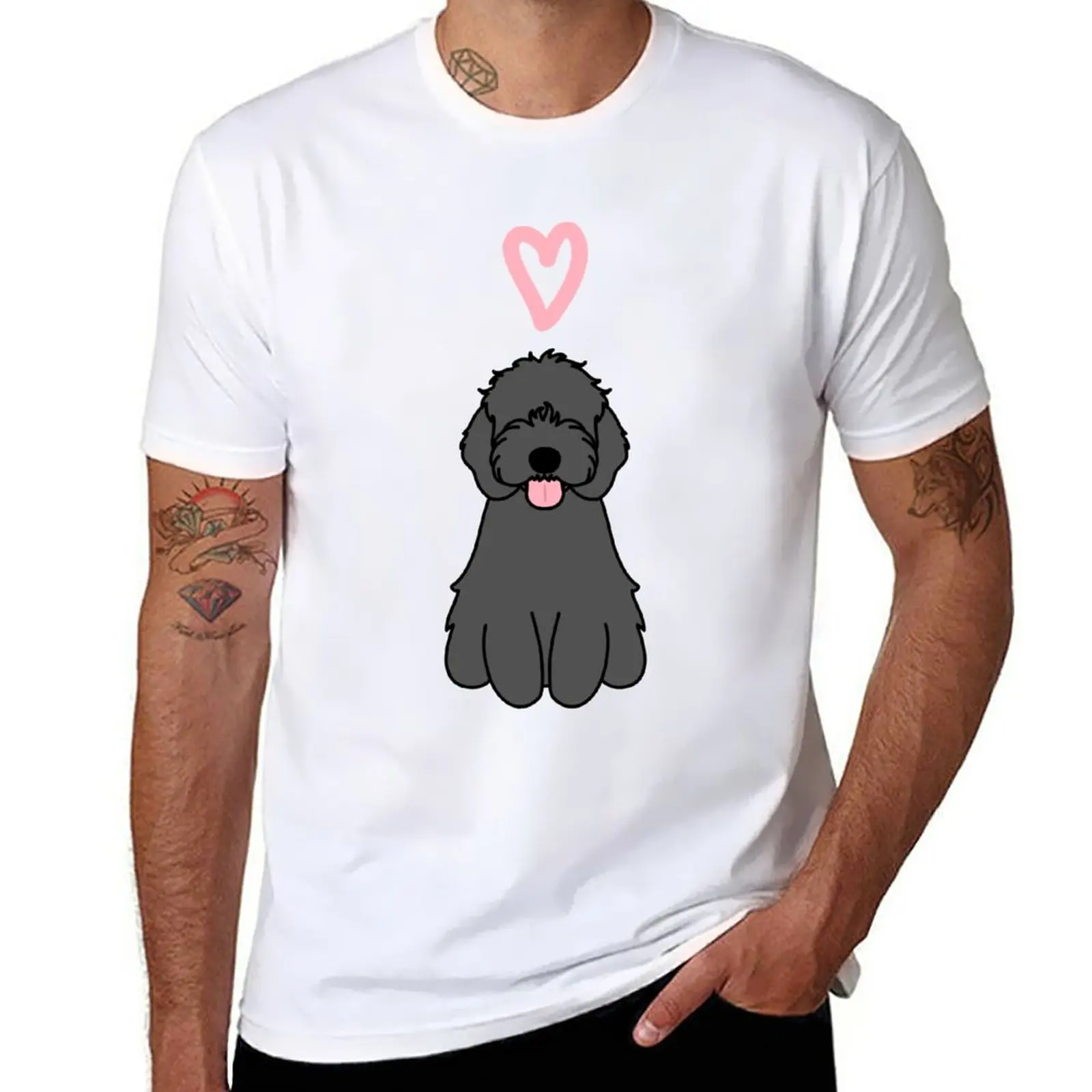 New Love Black Cockapoo Cavapoo Cavoodle Dog T-Shirt cute clothes shirts graphic tees cute tops tshirts for men