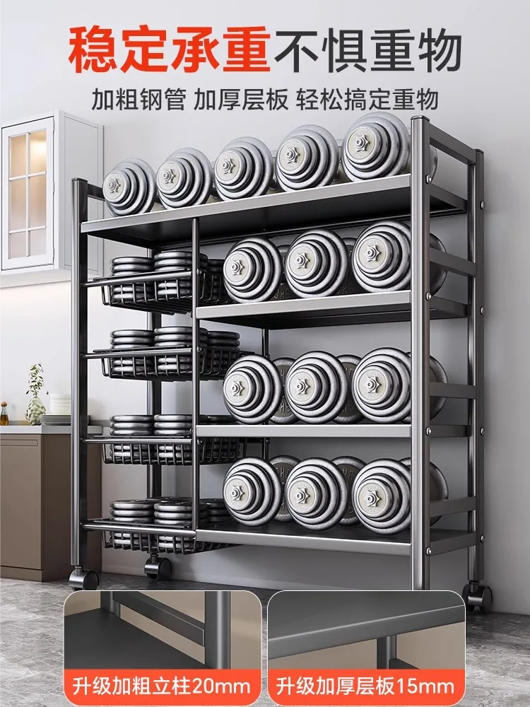 Kitchen shelves, floor-to-ceiling, multi-layered vegetable baskets, microwave storage shelves, household multi-purpose pot racks