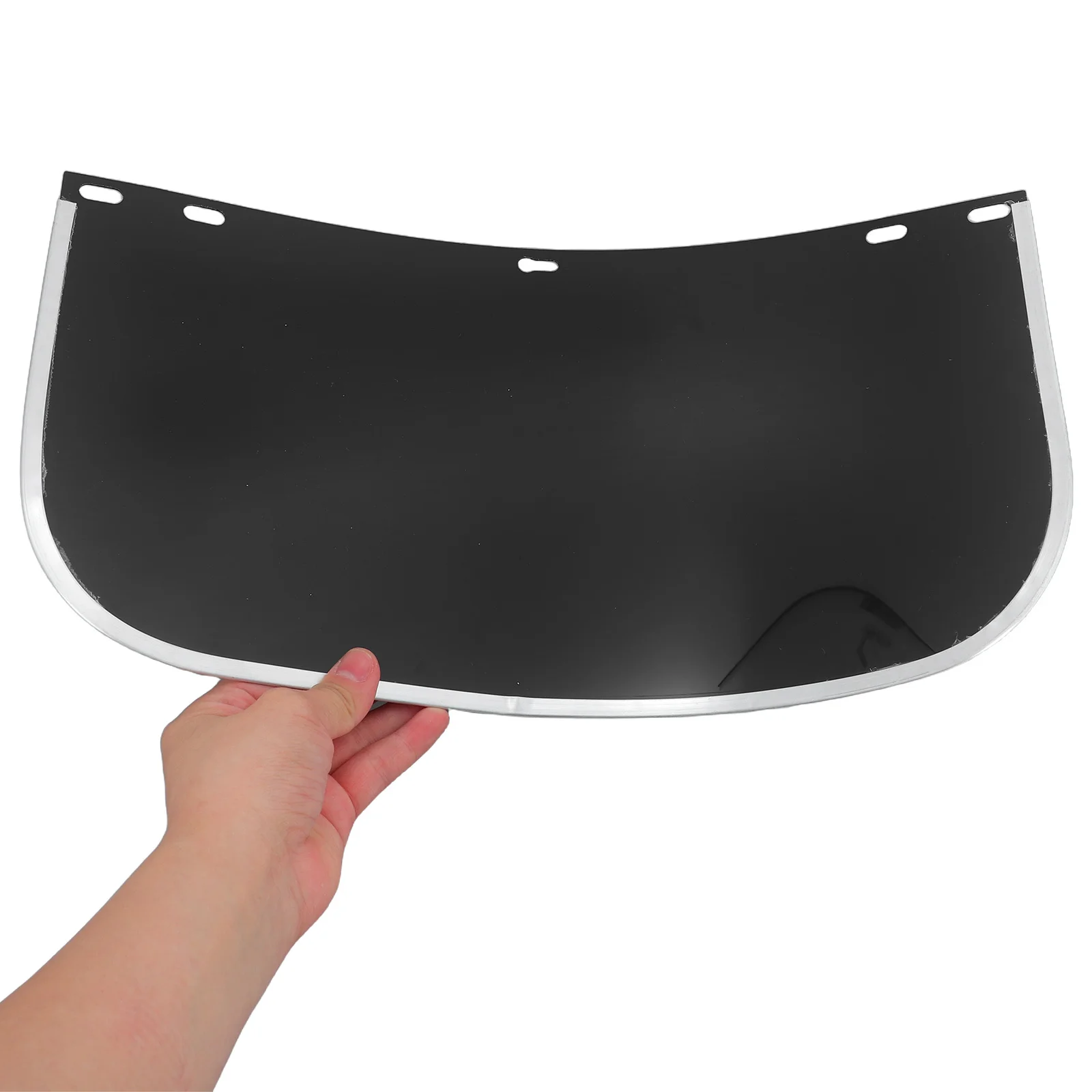 6 قطع من قناع الوجه الآمن للحام، عدسة بديلة، درع شفاف مضاد للضباب، غطاء حماية مقاوم للصدمات للطحن