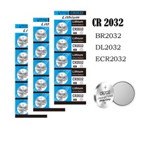 NEW 2-60PCS 3V CR2032 CR 2032 Button Battery Lithium Battery for Watch Toy Calculator Car Remote Control Button Coin Cell