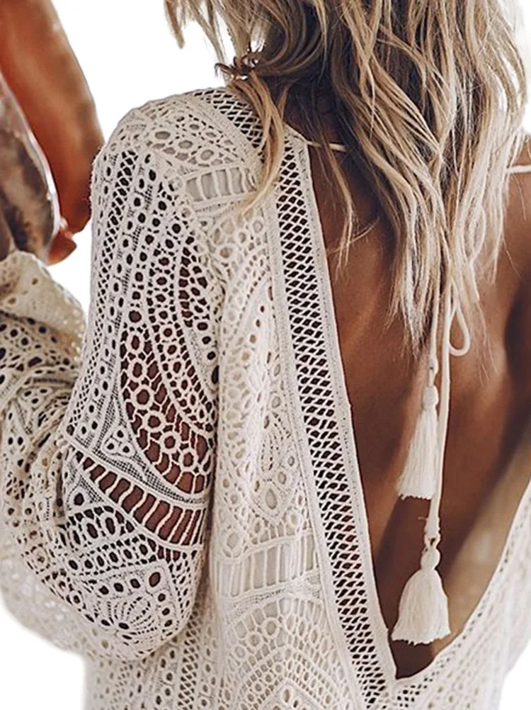 패션 허리 파임 파티 드레스 우아한 자카드 자수 숏 드레스 2025 여성 섹시 딥 V넥 솔리드 컬러 미니 드레스