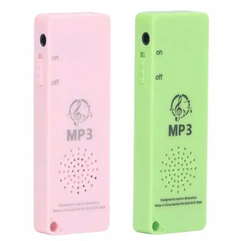 MP3 플레이어 무손실 음질 다기능 휴대용 지원 64 기가 바이트 메모리 카드 미니 MP3 학생을위한