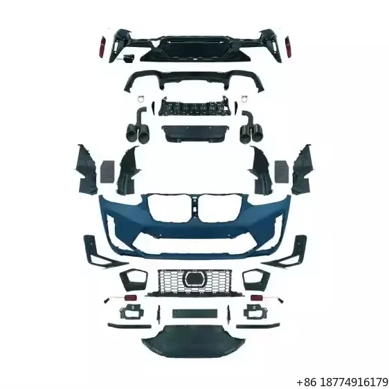 

Suitable for 22-23 X4 Upgraded X4M Front and Rear Surround Carbon Fiber Front Lip Side Skirt Rear Lip Rear Wing Cover