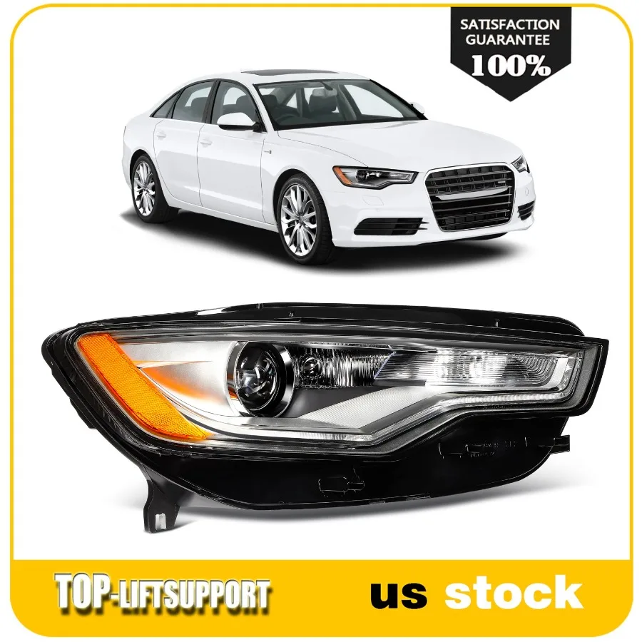 

Правая боковая фара HID в сборе для Audi A6 2.0L 2.8L 2012-2015 годов с проектором