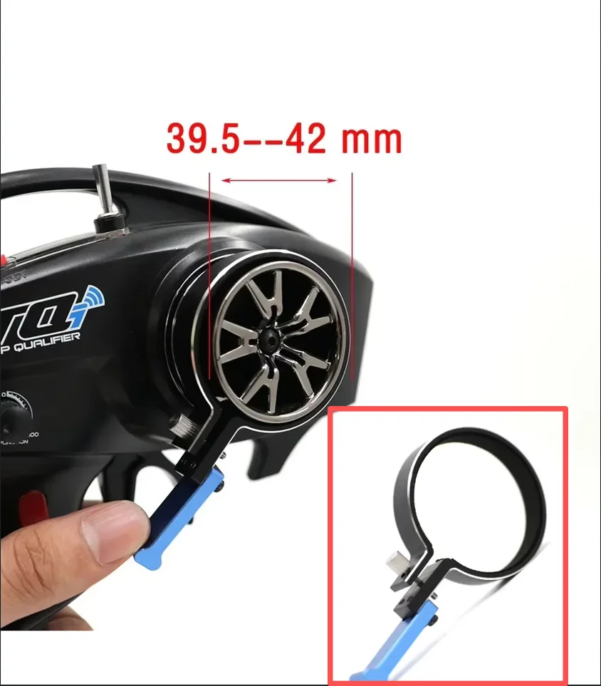 One-handed Control Adapter Transmitter Steering Wheel Trigger for RC Crawler Controller Flysky NB4 Trx TQI TRX6 TRX-4 Summit