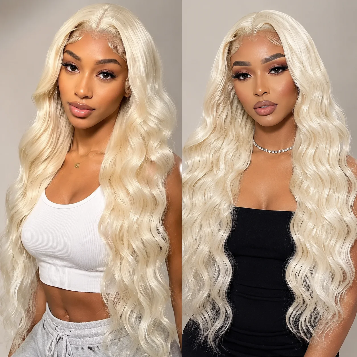180% 200% 220% Density 613 Honey Blonde Color 13x4 Transparent  Lace Frontal Wigs Pre Plucked Brazilian Raw Hair Body Wave 13x6 Lace Front Human Hair Wigs For Women 38 40 inch