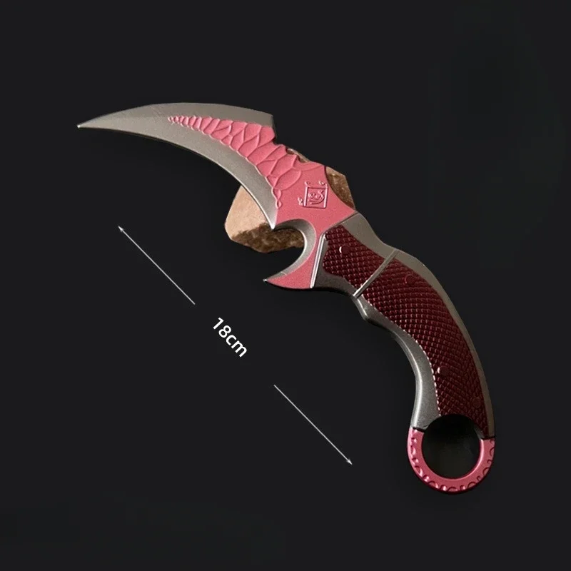 

Delta Action Red Owl Claw Knife 18cm/7.09in Metal Cosplay Model Props Game Peripherals Weapon Ornaments Toys Boyfriend Gift