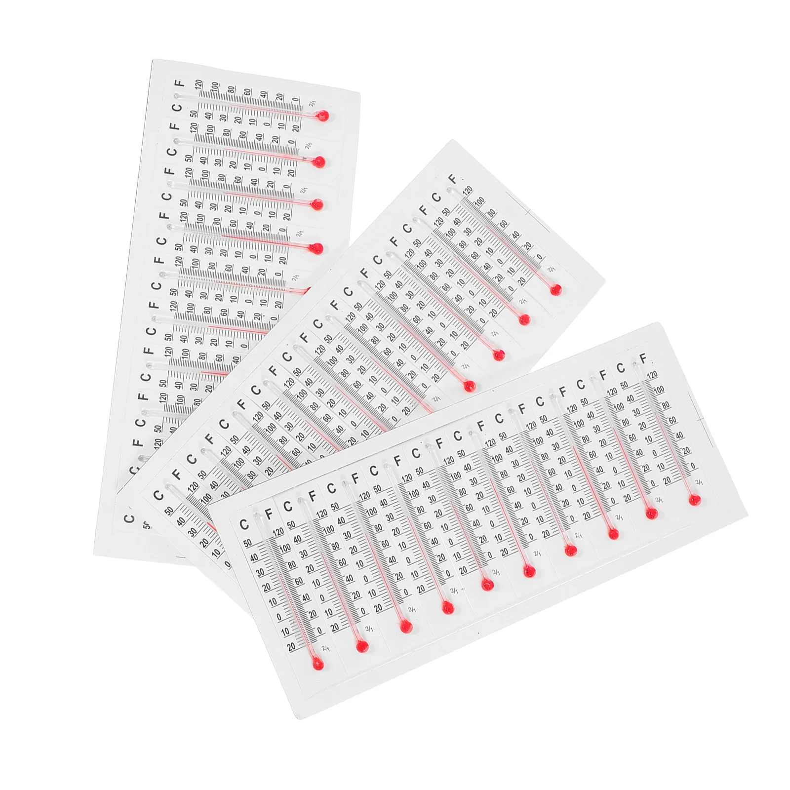 

30pcs Miniature Glass Thermometer: Compact Design For Accessories Greenhouse Temperature Gauge Home Office Decor