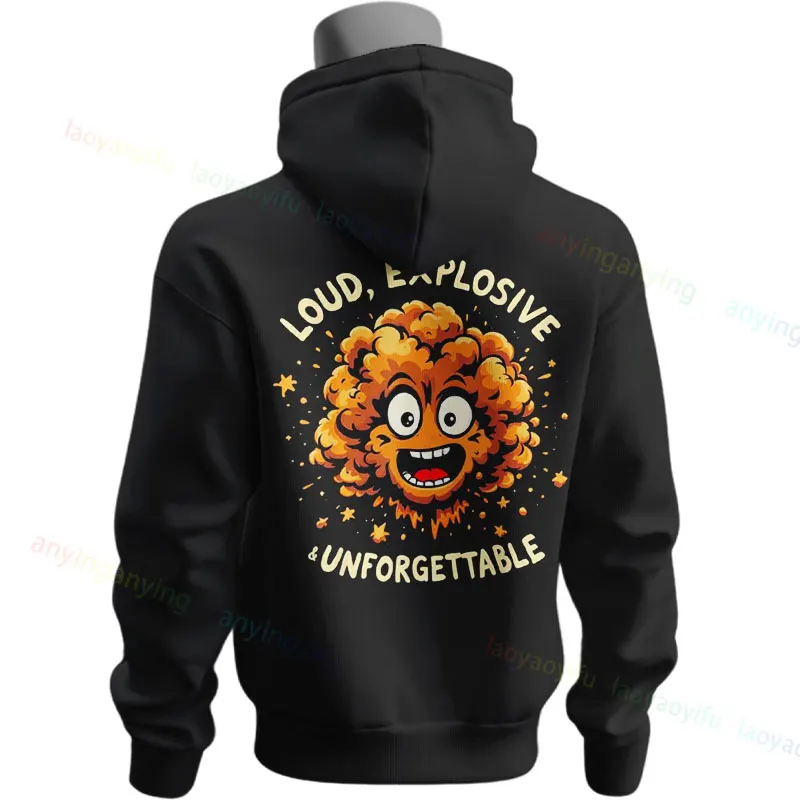 مضحك "مجنون يشبه الإسهال يمكنك أن تحملها فقط لفترة طويلة جدًا" شعار هوديس نمط الفكاهة عادية كم طويل كنزة قطيفة #6