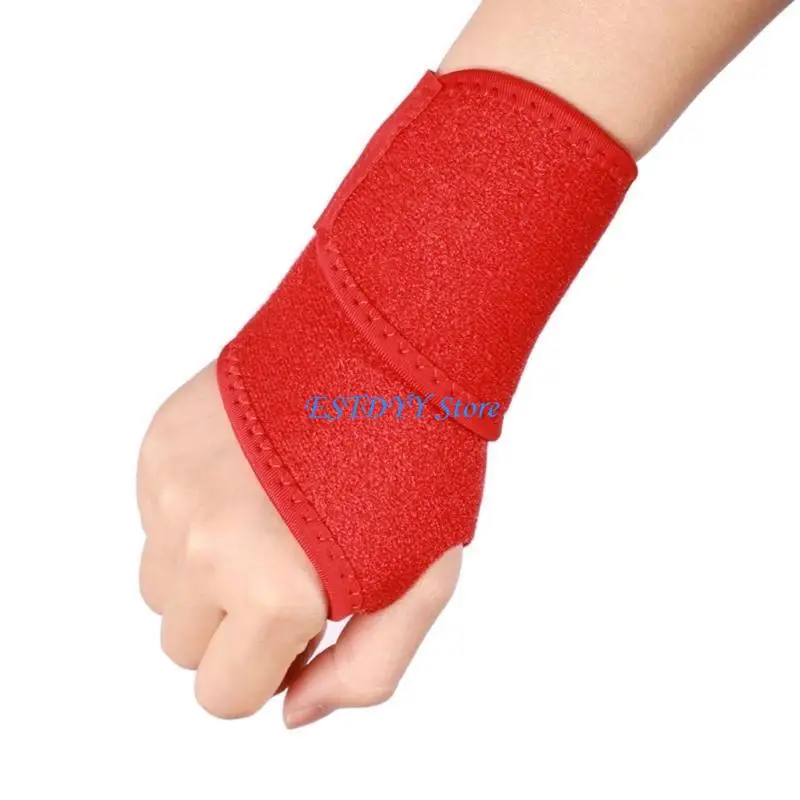 

G6DE Wrist Brace Elastic Breathable Wrist Support Thumb Wrist Support Wrap