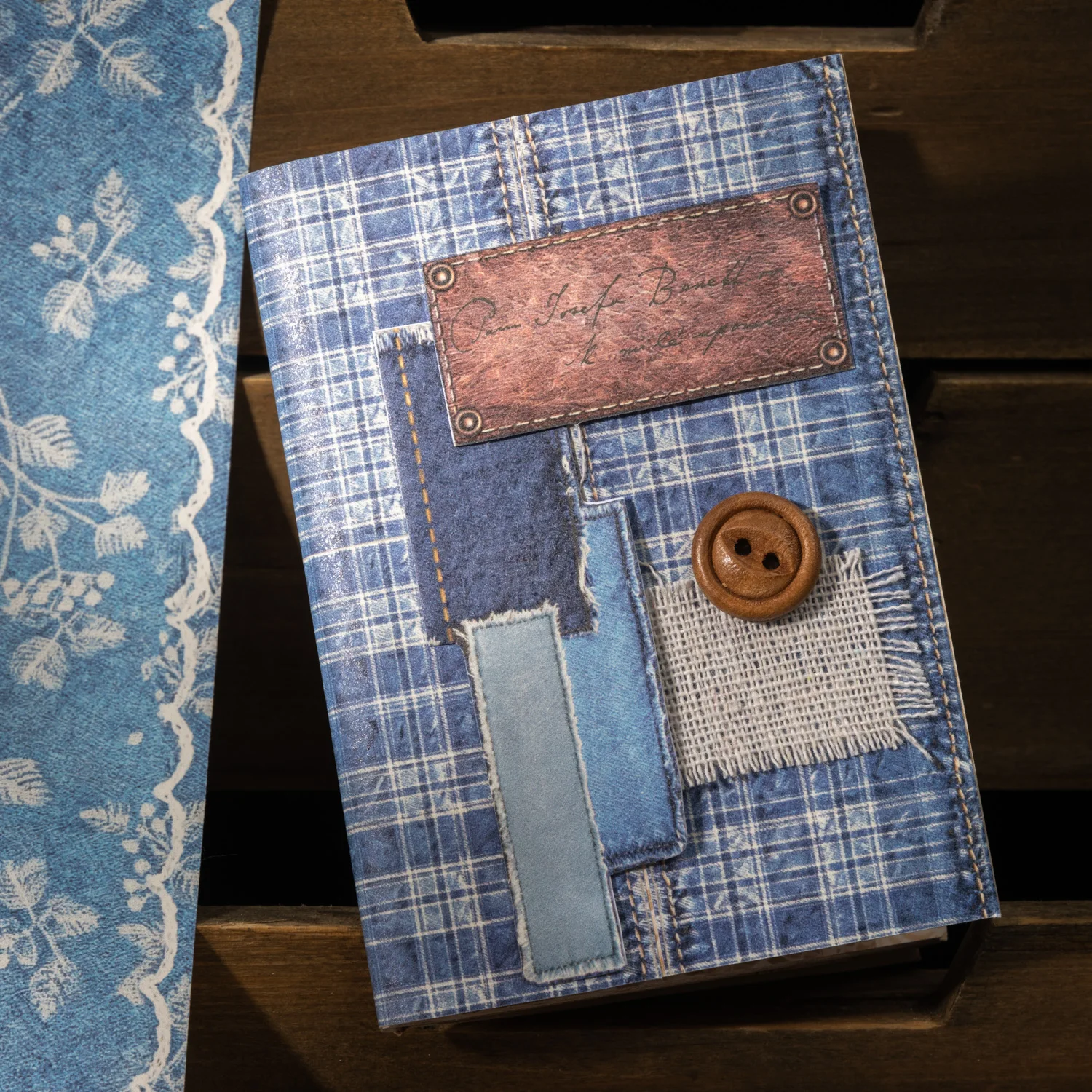 200 سنتيمتر/لفة فو الدنيم تحت عنوان كرافت ورقة الشريط ل خلفية ديكور سكرابوكينغ DIY بها بنفسك كلية جراب هاتف دفتر الديكور #6