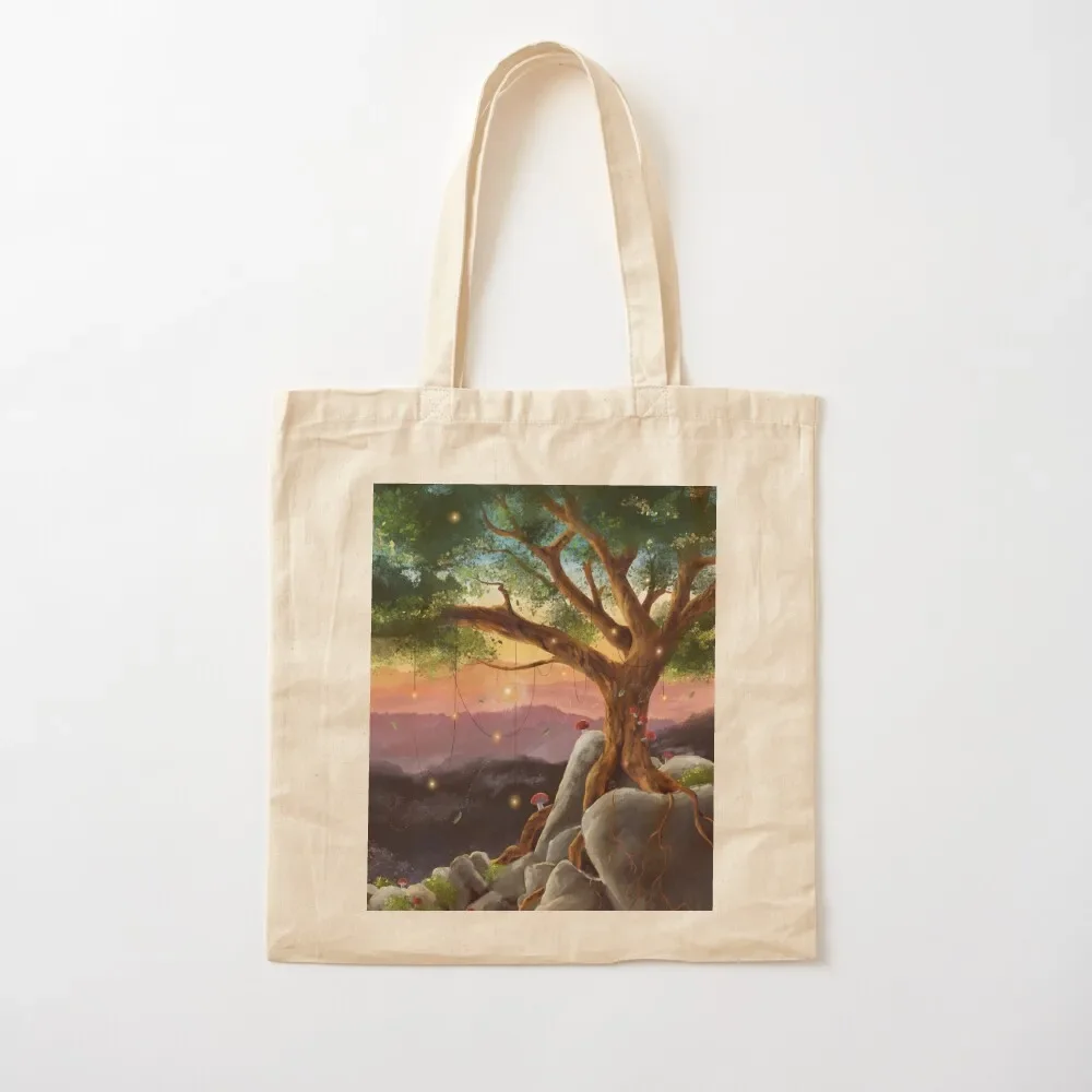 

Magic Sunset Tote Bag Canvas shoulder bag canvas shopping bag tote men's Shopping bags