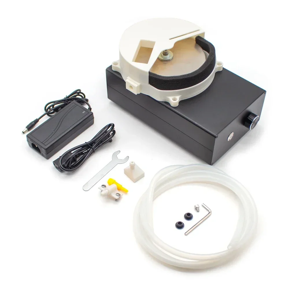 

Highly Accurate Resin Lens Edge Grinding Machine Desktop Dustproof Spectacle Lens Electric Grinder 0-4000RPM Speed Adjustable