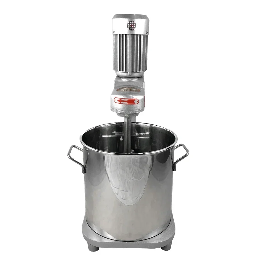 JD-15 Small Food Mixer 15L Commercial Double-shaft High-efficiency Egg Beater Desktop Cream Fresh Milk Cake Beater Mixer