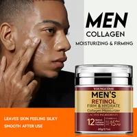 Crème hydratante pour le visage au rétinol pour hommes, Anti-rides, vieillissement, hydratant, rétrécit les Pores, blanchissant, lisse 6