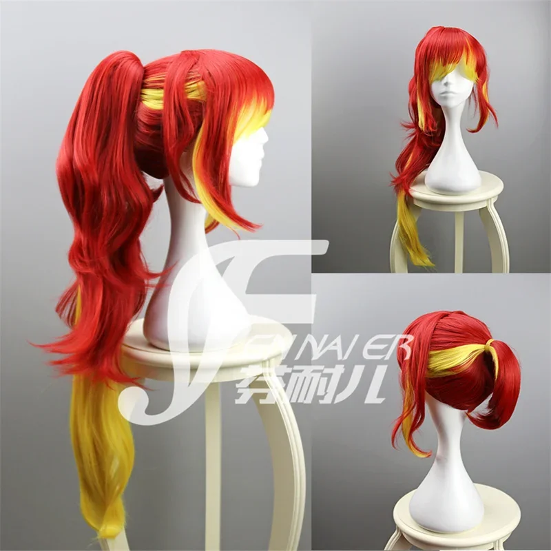 Anime Blue Exorcist Kirigakure Shura Cosplay Wig Ao on Exorcist Role Play Kirigakure Shura Long Hair Ponytail Wig