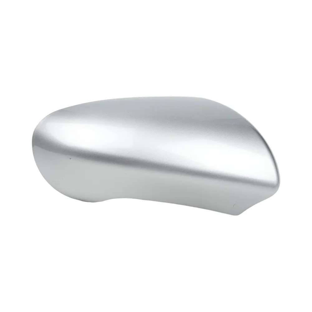 Silver Rearview Mirror Covers Qashqai J10 Accessories ABS Plastic Construction Weather Resistant Design Fade Resistant Finish