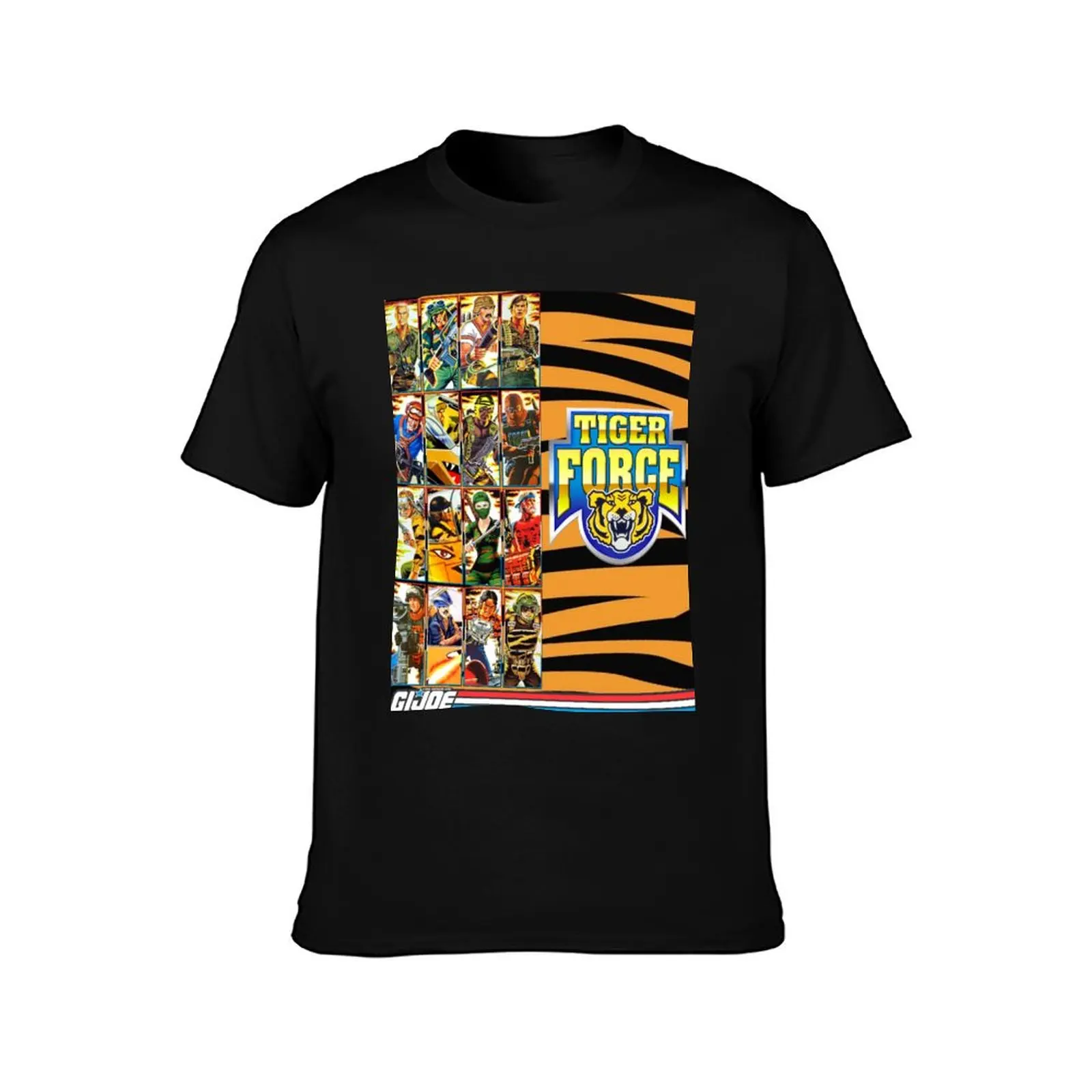 G.I. Joe in the 80s! TIGER FORCE Edition! T-Shirt plus size tops shirts graphic tee mens shirts graphic tee