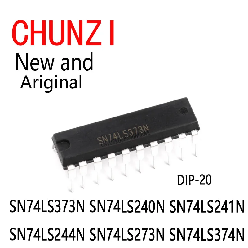 10pcs New and Original DIP-20 SN74LS373N SN74LS240N SN74LS241N SN74LS244N SN74LS273N SN74LS374N