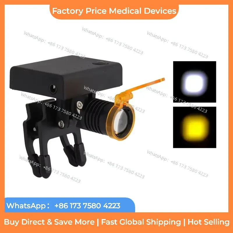 2026 Clip-on Magnifier Surgery Magnifier LED Loupe with Light Multi-function Lighting fastshipping