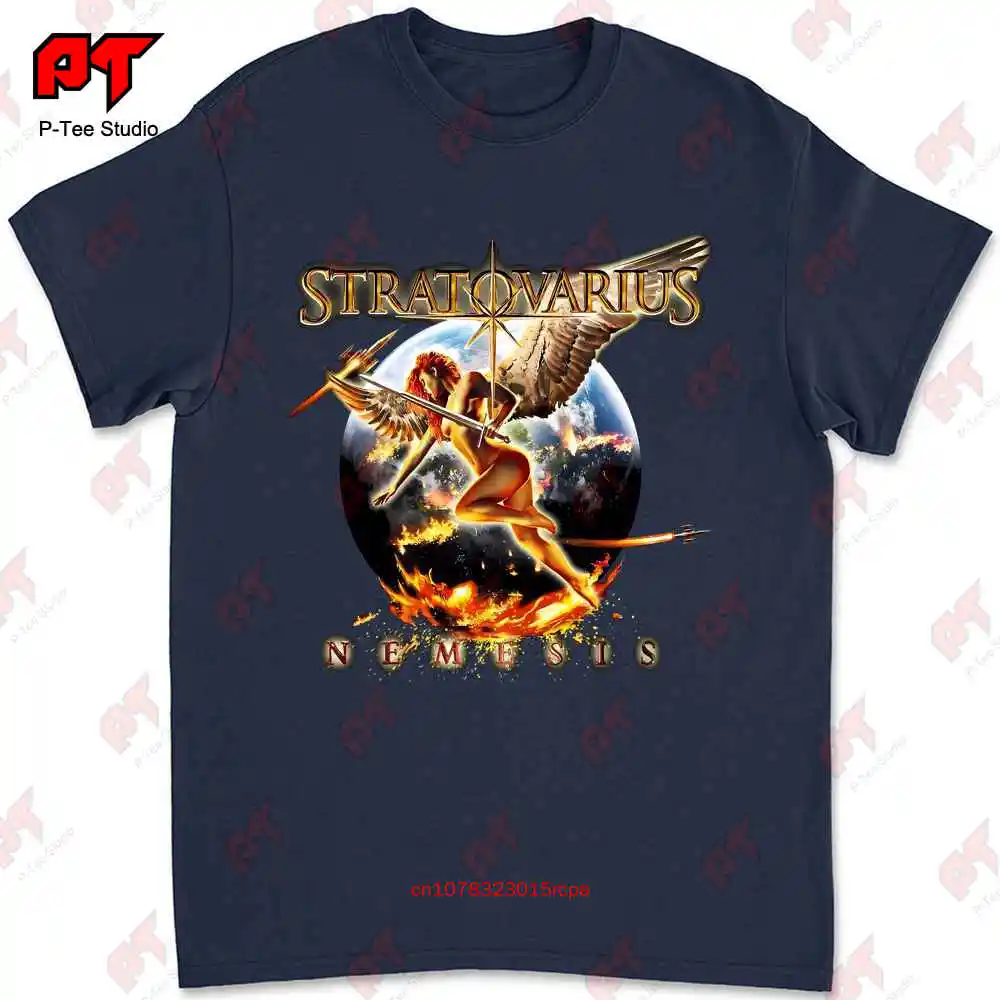 Stratovarius Finnish Power Metal Band Nemesis T Shirt L 2Xl D9S4