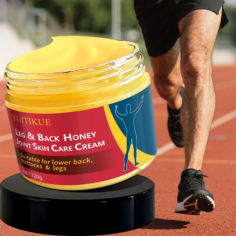 120g Honey Back Leg Joint Care Cream Hydrating External Buttock Leg Muscle Massage Skin Ointment
