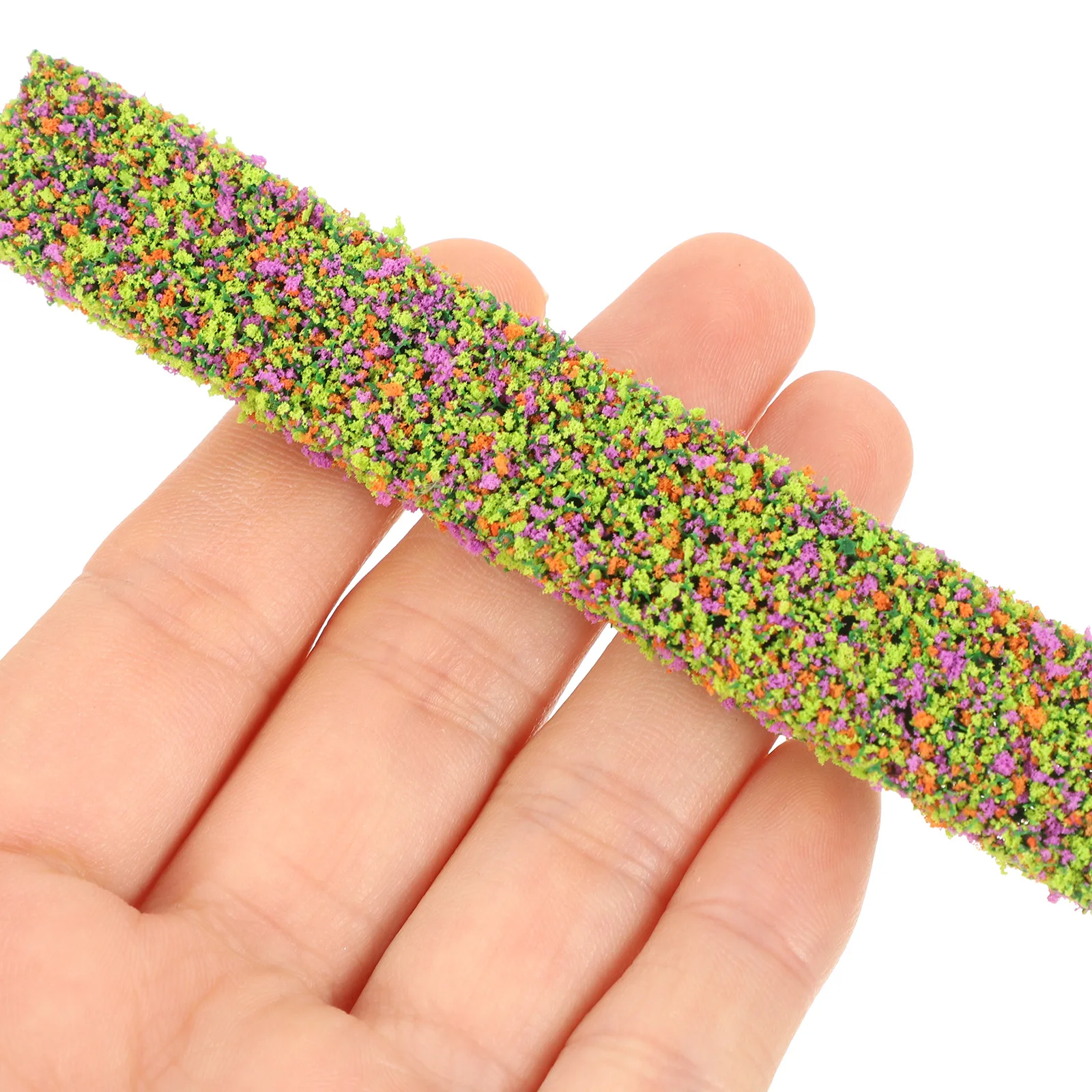 

20 Pcs Miniature L scape Decor Static Shrub Model Sponge Flower Cluster S Table Plant Scene Mini Flower Accessories