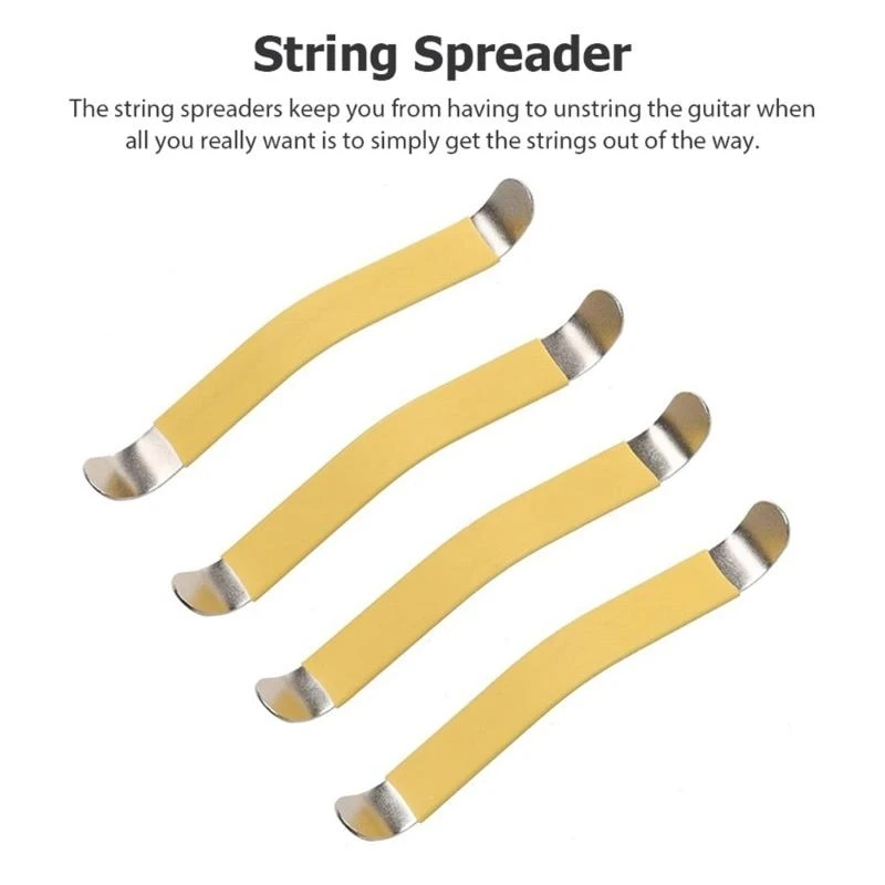2Pcs Guitar String Separator 4 Colors Available High-Quality Guitar Luthier Care Tool for Guitar Maintenance Tool Accessories