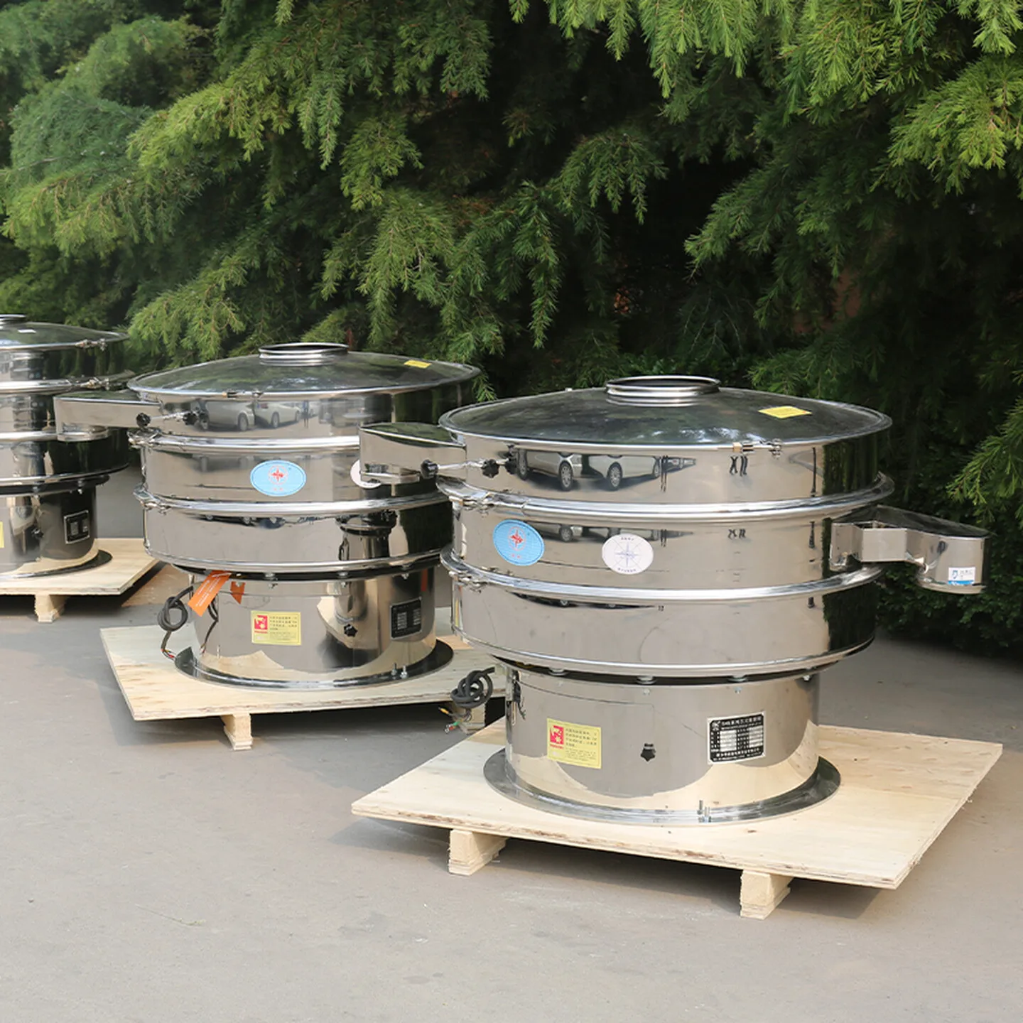 Vibration screening machine, double-layer multi-layer, rotary screening machine equipment S49-600-1S