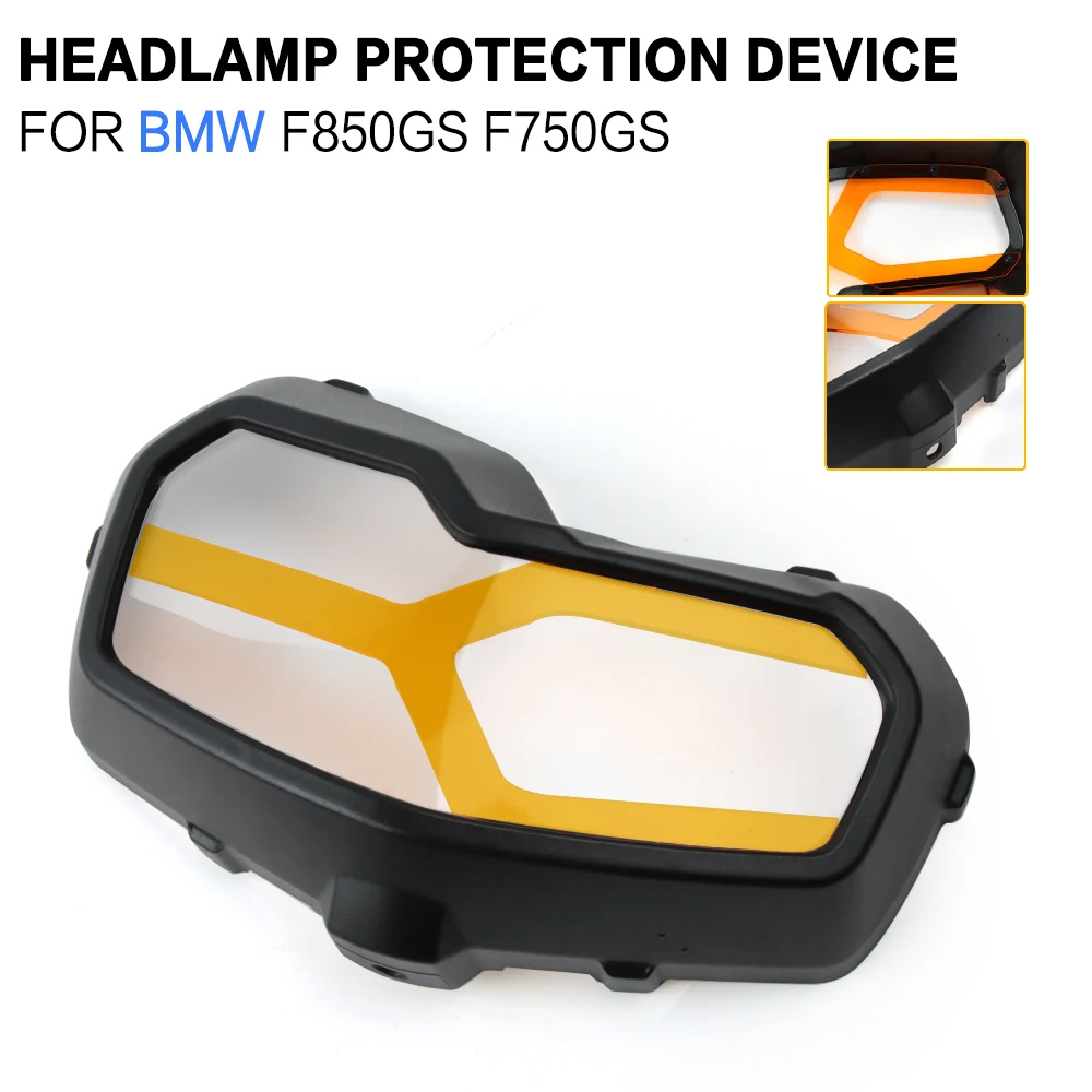 

Motorcycle For BMW F750GS F850GS F 750GS 850GS Adventure 2018-2024 Headlight Guard Protector Cover Head Lamp Light Patch Grille
