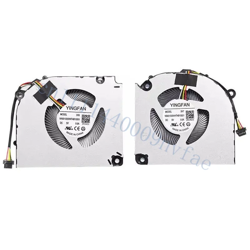 New Original Laptop Cooling CPU+GPU Fan for Acer Shadow Knight Engine 6 Shadow N24JC1 N24JC2 SH16-71-5G41 Fan DC5V 0.2